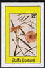 Staffa 1982 Flowers #20 (Colorado Man-Root) imperf deluxe sheet (£2 value) unmounted mint