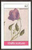 Staffa 1982 Flowers #22 (Campanula) imperf,deluxe sheet (£2 value) unmounted mint
