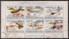 Mozambique 2009 History of Transport - Aviation #01 perf sheetlet containing 6 values unmounted mint