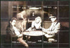 Touva 199? High Stakes (Marilyn, James Dean & Bogart Playing Cards) composite sheet containing 9 values unmounted mint