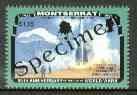 Montserrat 1995 V2 Rockets $1.15 (from 50th Anniversary of end of World War II set) overprinted SPECIMEN, as SG 967s unmounted mint