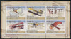 Mozambique 2009 History of Transport - Aviation #02 perf sheetlet containing 6 values unmounted mint