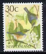 New Zealand 1988-95 Silvereye 30c from Native Birds def set unmounted mint, SG 1462*