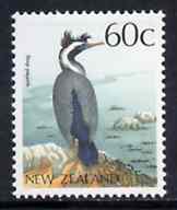 New Zealand 1988-95 Spotted Shag 60c from Native Birds def set unmounted mint, SG 1465*