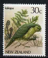 New Zealand 1982-89 Kakapo 30c from Native Birds def set unmounted mint, SG 1288*