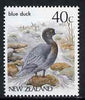New Zealand 1982-89 Blue Duck 40c from Native Birds def set unmounted mint, SG 1289*