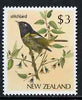 New Zealand 1982-89 Stitchbird $3 from Native Birds def set unmounted mint, SG 1294*