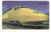 Telephone Card - CTA Railways 10 Units 'phone card #02 showing Yellow High-Speed Train (Collectable Telecards of America)