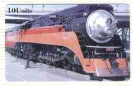 Telephone Card - CTA Railways 10 Units 'phone card #04 showing Loco No X4449 (Collectable Telecards of America)
