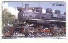 Telephone Card - CTA Railways 10 Units 'phone card #05 showing 2-6-6-? Loco (Collectable Telecards of America)