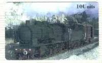 Telephone Card - CTA Railways 10 Units 'phone card #08 showing 4-6-0 Freight Loco (Collectable Telecards of America)