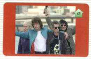 Telephone Card - The Rolling Stones #01 - £5 'phone card (Stones Waving) Limited edition