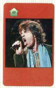 Telephone Card - The Rolling Stones #07 - £5 (Mick Jagger) Limited edition