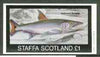 Staffa 1982 Fish #05 (Hydrocyon armatus) imperf,souvenir sheet (£1 value) unmounted mint