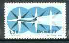 Brazil 1977 Anniversary of Varig State Airline unmounted mint, SG 1697*