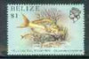 Belize 1984-88 Snapper fish $1 unmounted mint from def set, SG 778*