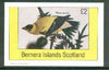 Bernera 1982 Yellow Warbler imperf deluxe sheet (£2 value) unmounted mint