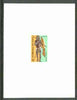 Chad 1972 Chad Warriors 15f (Massa Warrier) die proof in issued colours on art paper unmounted mint