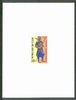 Chad 1972 Chad Warriors 20f (Moudang Archer) die proof in issued colours on art paper unmounted mint