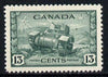 Canada 1942-48 KG6 War Effort 13c Tank unmounted mint SG 384
