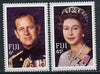 Fiji 1982 Royal Visit set of 2 unmounted mint, SG 644-45