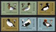 Poland 1985 Wild Ducks set of 6 unmounted mint, SG 3011-16