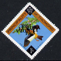 Thomond 1968 Bird 1s6d (Diamond shaped) with 'Europa 1968' overprint doubled, one inverted unmounted mint