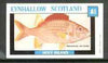 Eynhallow 1982 Fish #05 (Holocentrus leo cuvier) imperf souvenir sheet (£1 value) unmounted mint