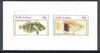 Staffa 1982 Fish #10 (Novaculichtys & Lepidaplois) imperf,set of 2 values (40p & 60p) unmounted mint