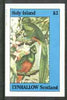 Eynhallow 1982 Birds #08 (Resplendent Trogon) imperf deluxe sheet (£2 value) unmounted mint