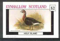 Eynhallow 1982 Red Breasted Goose imperf deluxe sheet (£2 value) unmounted mint