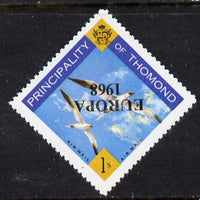 Thomond 1968 Sea Gulls 1s (Diamond shaped) with 'Europa 1968' overprint inverted unmounted mint