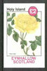 Eynhallow 1982 Flowers #12 (Rosa lutea) imperf deluxe sheet (£2 value) unmounted mint