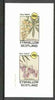 Eynhallow 1982 Flowers #13 (Lupin & Sweet Pea) imperf set of 2 values unmounted mint