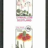 Eynhallow 1982 Flowers #14 (Soldanella &Rudbeckia) imperf set of 2 values unmounted mint