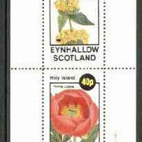Eynhallow 1982 Flowers #15 (Phlomis & Peonia) perf set of 2 values unmounted mint