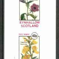 Eynhallow 1982 Flowers #16 (Nierembergia & Piptanthus) imperf set of 2 values unmounted mint