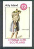 Eynhallow 1982 Costumes #01 (Quito Indian) imperf deluxe sheet (£2 value) unmounted mint