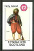 Eynhallow 1982 Costumes #02 (Algerian Zouave) imperf deluxe sheet (£2 value) unmounted mint