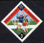 Thomond 1968 Hurling 3d (Diamond-shaped) with 'Europa 1968' overprint inverted unmounted mint