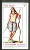 Eynhallow 1982 Costumes #04 (Formosan Archer) imperf souvenir sheet (£1 value) unmounted mint