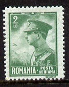 Rumania 1930 King Carol 2L unmounted mint, SG 1184, Mi 390