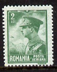 Rumania 1930 King Carol 2L unmounted mint, SG 1184, Mi 390