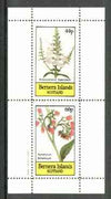 Bernera 1982 Flowers #18 (Dracocephalum & Symphytum) perf,set of 2 values (40p & 60p) unmounted mint