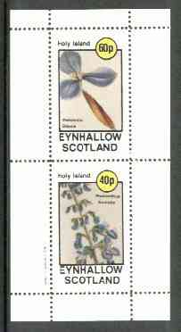 Eynhallow 1982 Flowers #20 (Patersonia & Plectranthus) perf set of 2 values unmounted mint