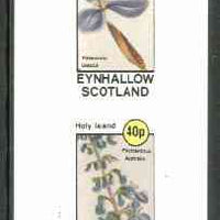 Eynhallow 1982 Flowers #20 (Patersonia & Plectranthus) imperf set of 2 values unmounted mint