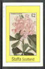 Staffa 1982 Flowers #26 (Crotalaria cordifolia) imperf deluxe sheet (£2 value) unmounted mint