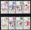 Sharjah 1965 ITU set of 8 unmounted mint (Mi 185-92)