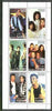 Batum 1999 Pop Stars sheetlet containing 6 values (Queen, P Andre, Pink Floyd, Spice Girls, Backstreet Boys & M Jackson) unmounted mint