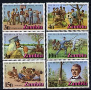 Zambia 1973 Death Centenary of Dr Livingstone set of 6, unmounted mint SG 190-5